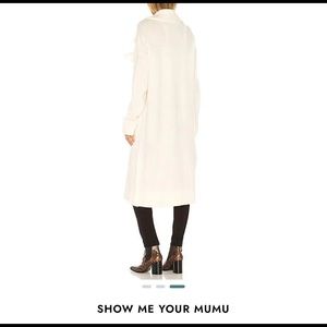 Cream sweater jacket